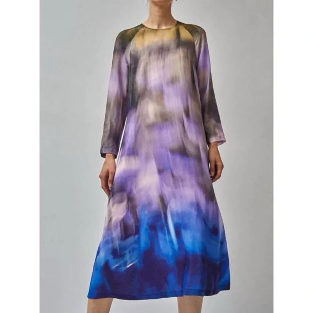NO.6 COCO DRESS - DARK CARWASH Size Small - Picture 2 of 12